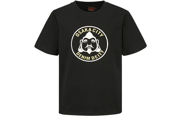 

Футболка мужская черная Evisu, черный