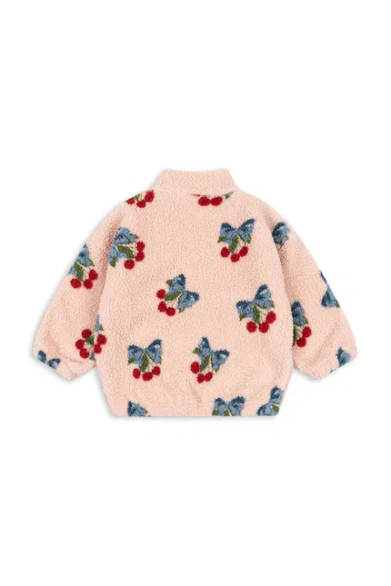 Куртка детская утепленная JODY TEDDY JACKET Konges Sløjd, розовый — фото 2
