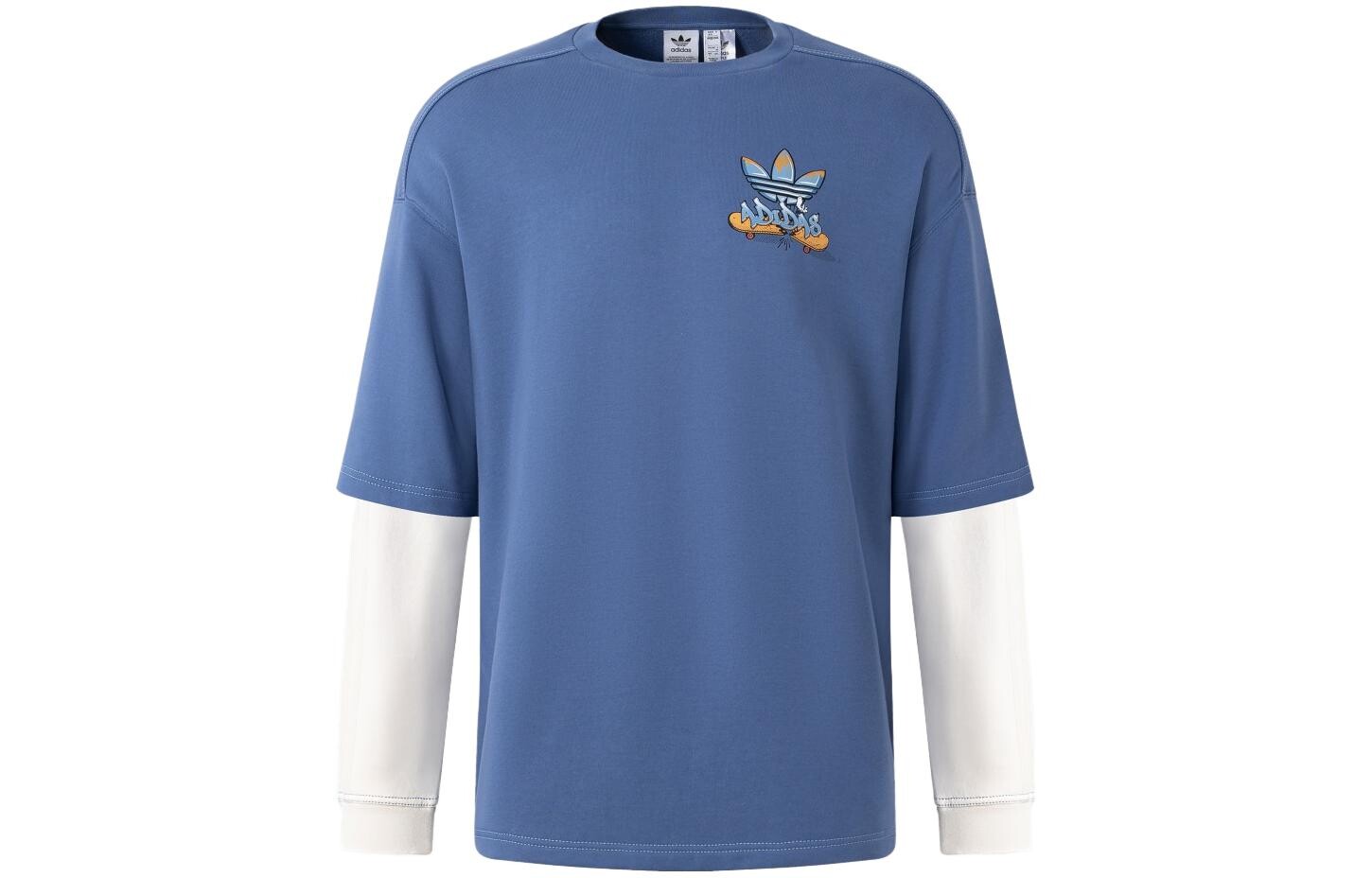 

Толстовка унисекс темно-синяя Adidas Originals, темно-синий