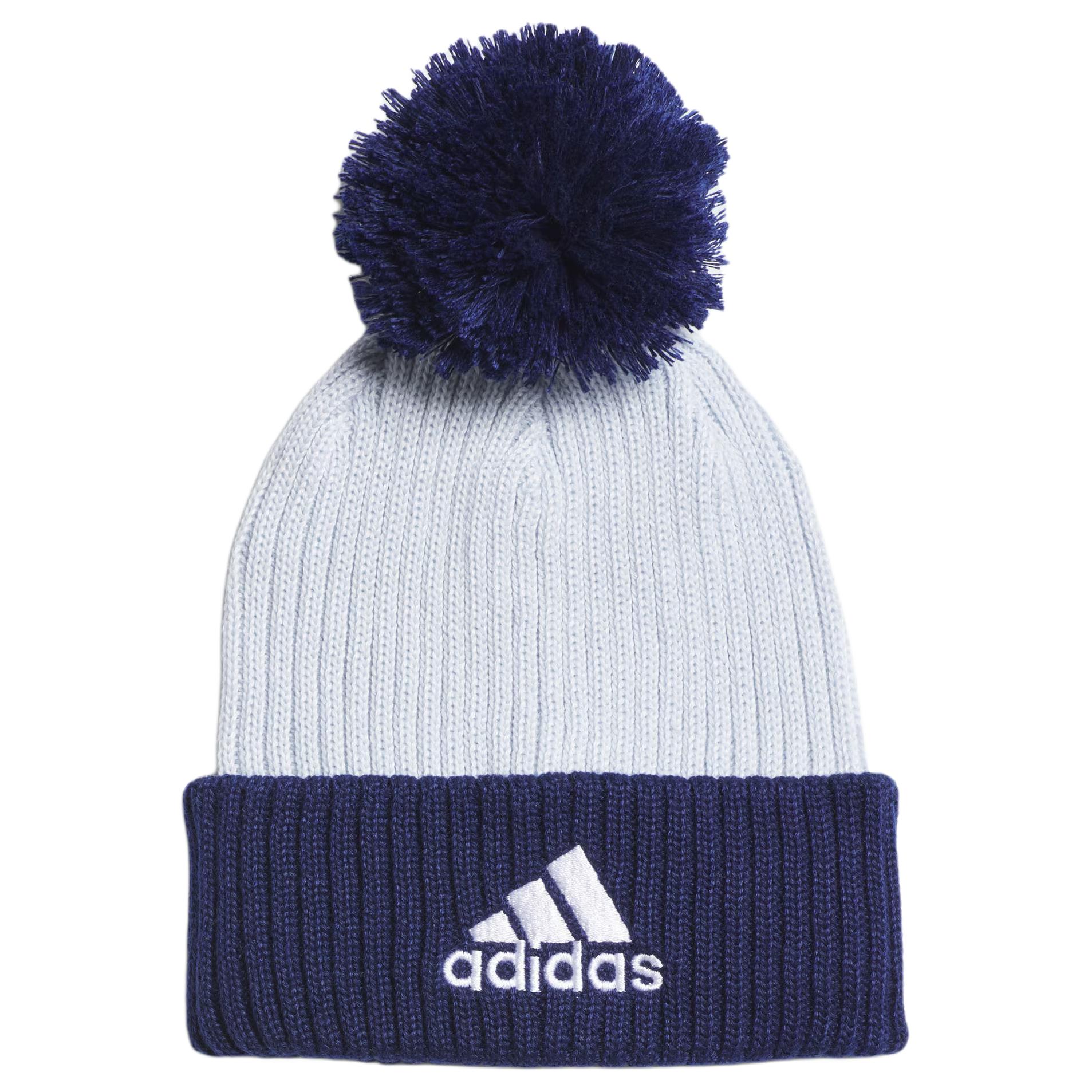 

Детская шапка из переработанного полиэстера Adidas светло-голубая