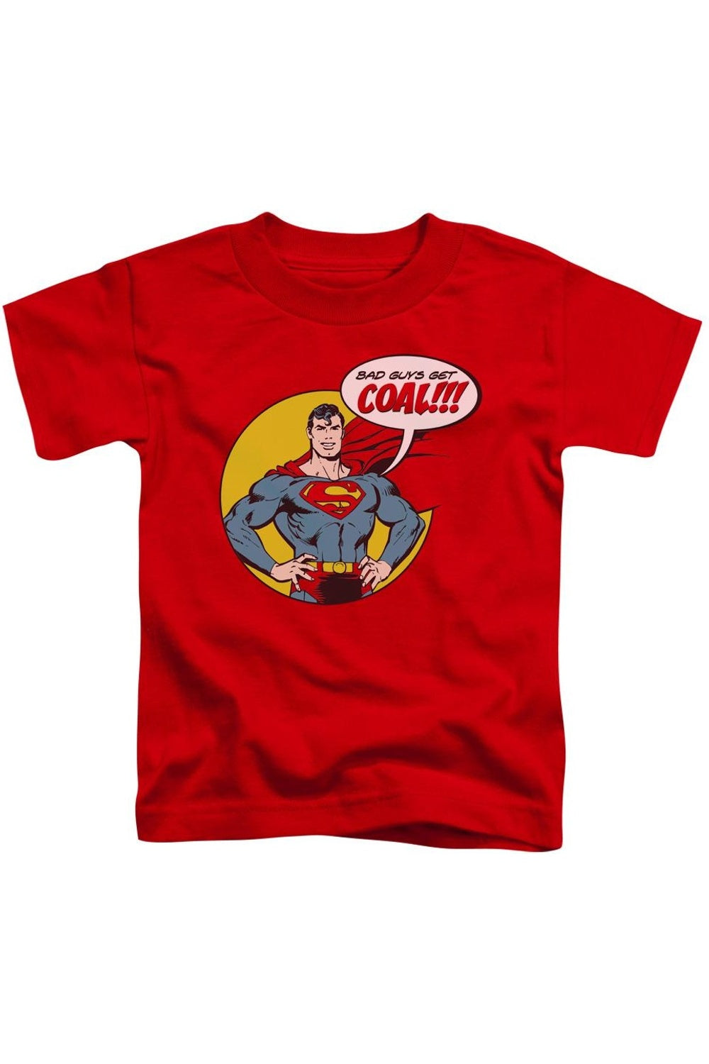 

Футболка с коротким рукавом DC Comics Coal для малышей Gildan, красный