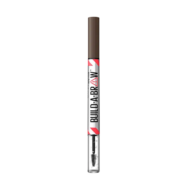 

Маркер для бровей и гель Build A Brow Maybelline New York, цвет black brown