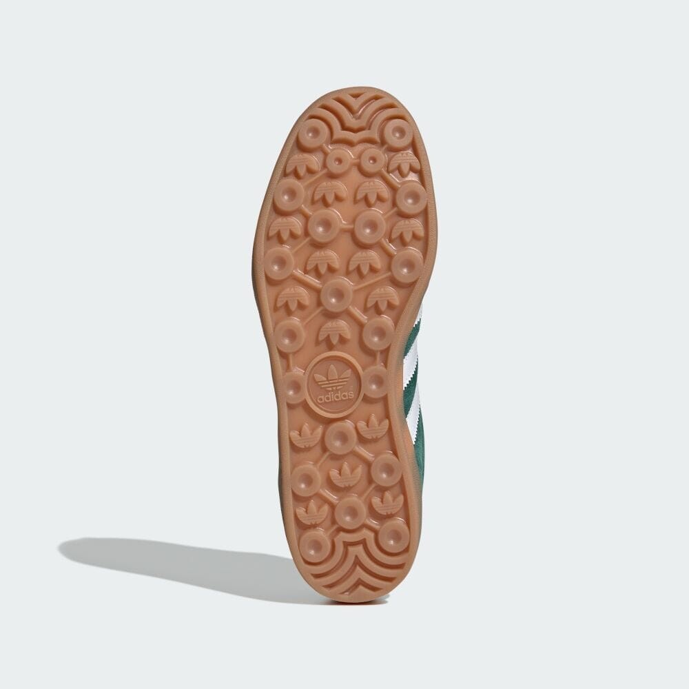 Кроссовки Adidas GAZELLE INDOOR, цвет College Green/White/Gum — фото 3