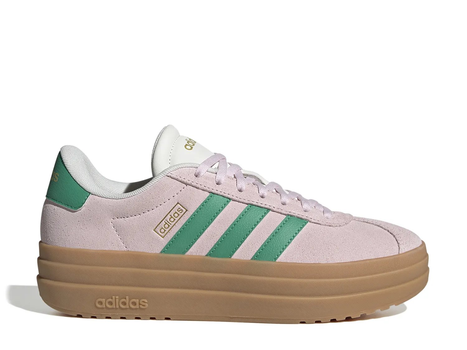 Кроссовки adidas VL Court Bold Platform Sneaker - Women's, Dusty Lilac/Green — фото 3