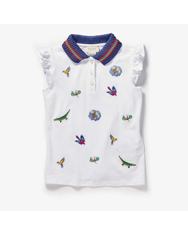 

Поло Gucci Kids Polo 552147XJALQ, цвет White Multi