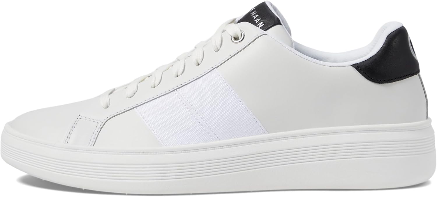 Мужские кроссовки Cole Haan Grand Crosscourt Premier, белый/черный — фото 4