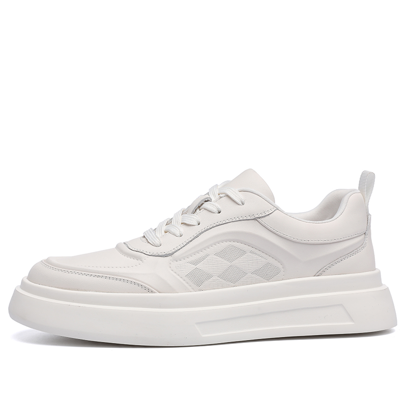 

Легкие низкие мужские кроссовки для скейтбординга LINSEN, White