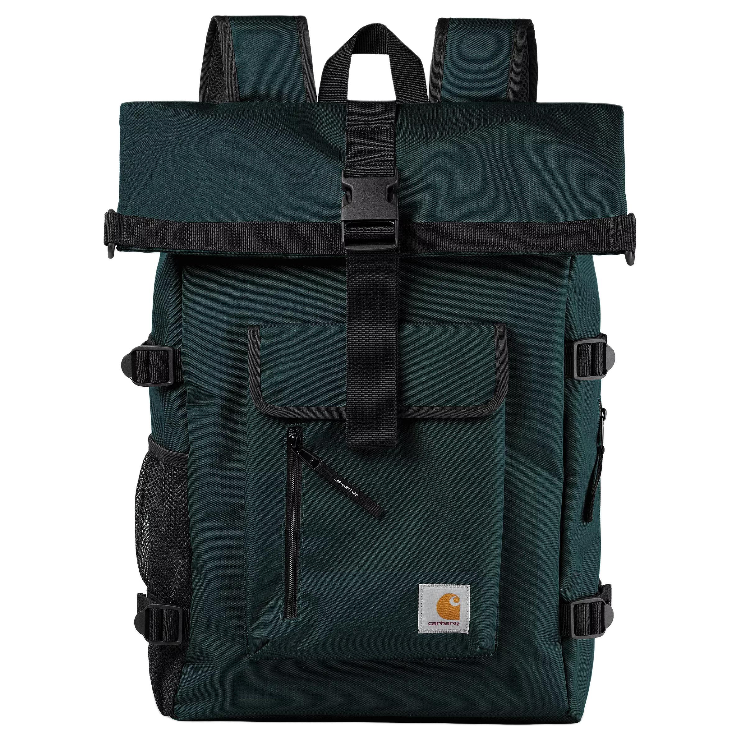 

Carhartt WIP Полиэстеровый рюкзак унисекс тёмный зелёный, Dark Lake Green