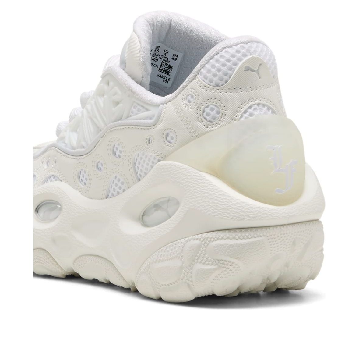 (GS) Puma LaMelo Ball LaFranc RNR 'Triple White' — фото 4