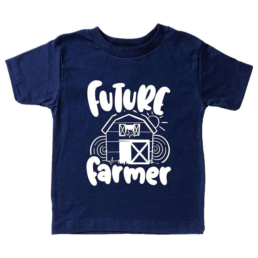 

Молодёжная футболка с короткими рукавами и рисунком Future Farmer The Juniper Shop, цвет True Navy