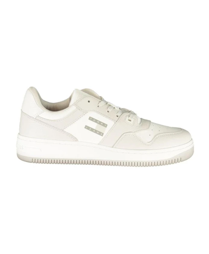 

Белые низкие кроссовки из полиэстера Tommy Hilfiger, белый