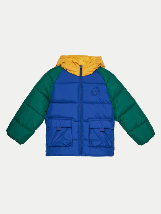 

Пуховик стандартного кроя United Colors Of Benetton, мультиколор