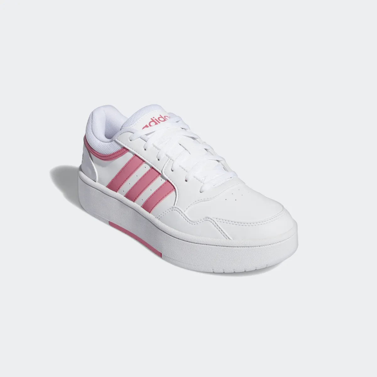 Спортивные кроссовки adidas "HOOPS 3.0 BOLD" Adidas Sportswear, цвет Cloud White / Pink Fusion / Pink Fusion