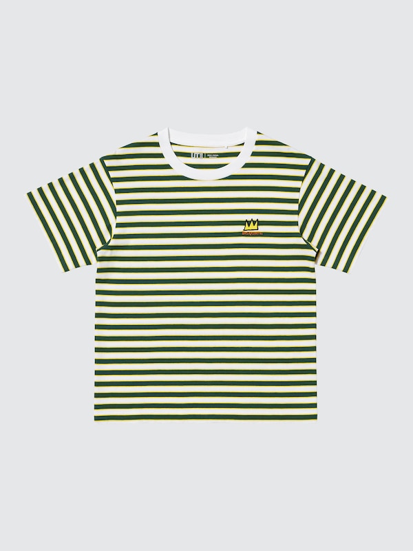 Футболка UT NY Pop Art (Jean-Michel Basquiat) Uniqlo, 57 olive — фото 3