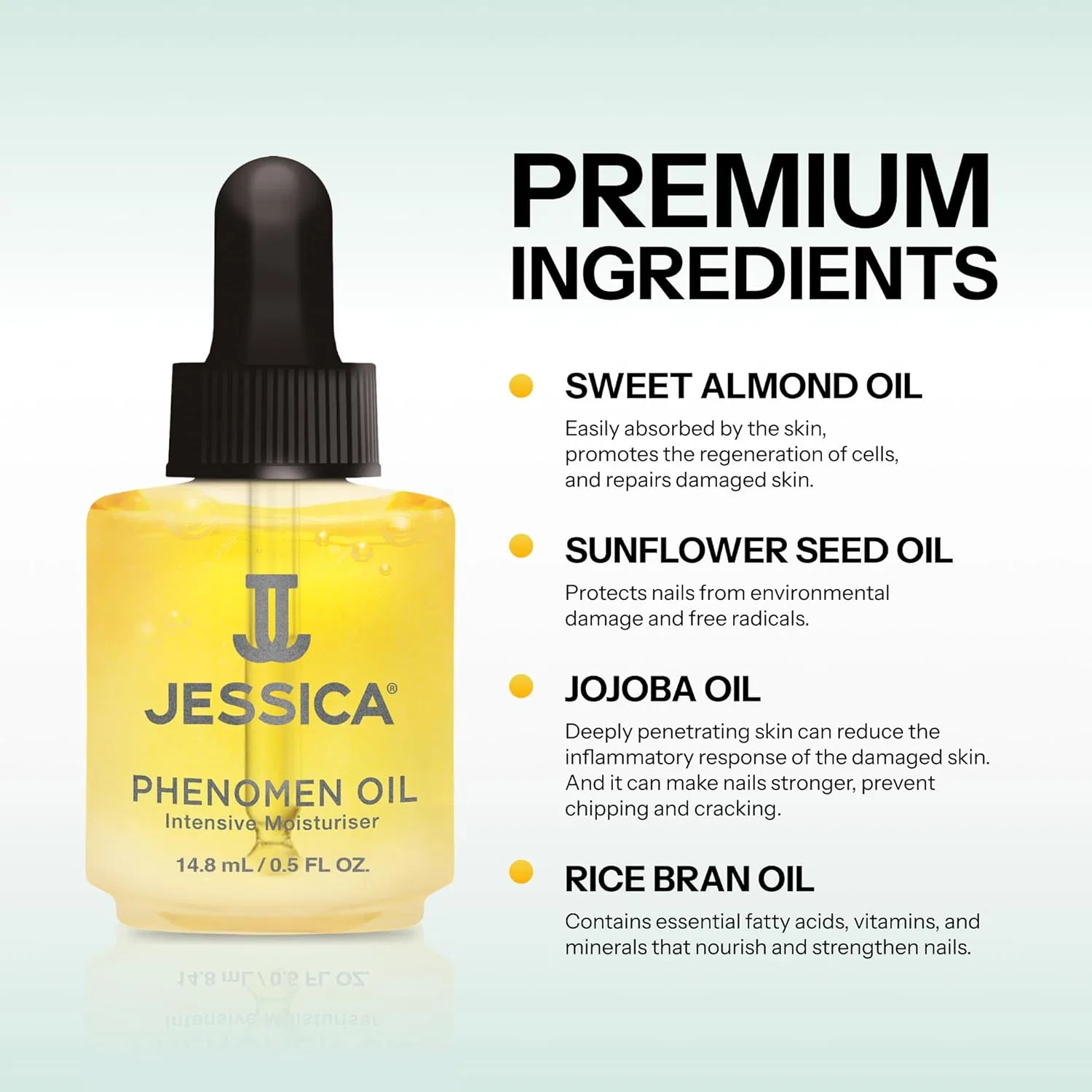 Масло для ногтей Phenomen Oil 14.8 мл от Jessica Cosmetics Jessica — фото 2