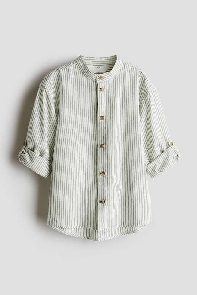 

Рубашка для дедушки из льняной ткани H&M, мультиколор