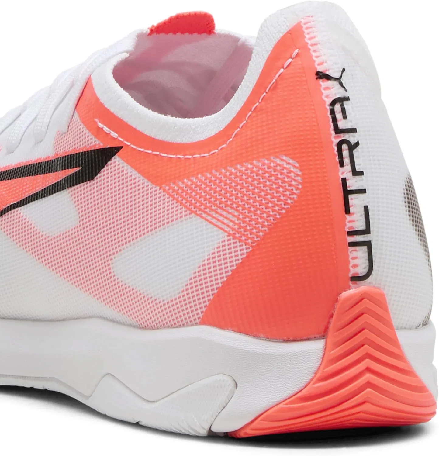 Кроссовки PUMA Unisex Ultra 5 Match It Fussballschuh, Puma White Puma Black Glowing Red — фото 2