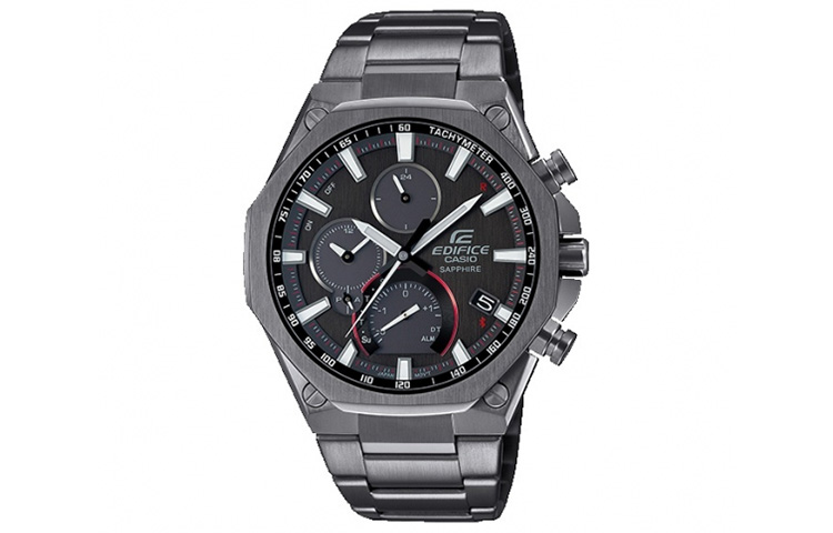 

Мужские часы EDIFICE серые EQB-1100DC-1A CASIO