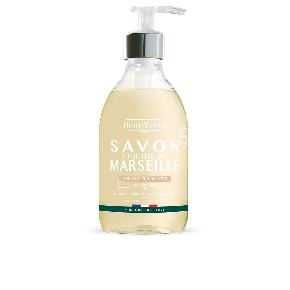 

Гель для душа Marseille jabón flor de algodón Beauterra, 300 мл.
