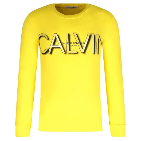 

Толстовка обычного кроя Calvin Klein, желтый