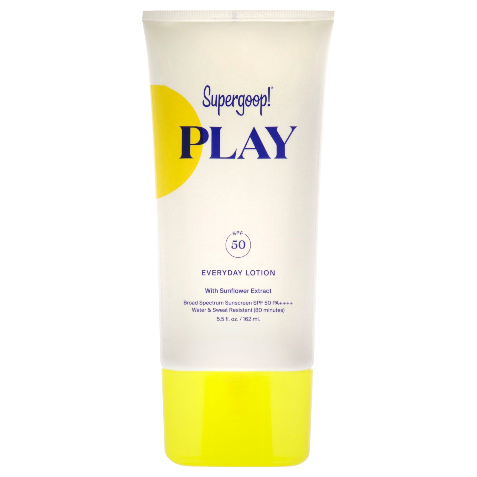 

Солнцезащитный лосьон PLAY Everyday Lotion SPF 50 от Supergoop для женщин - 160 мл, прозрачный