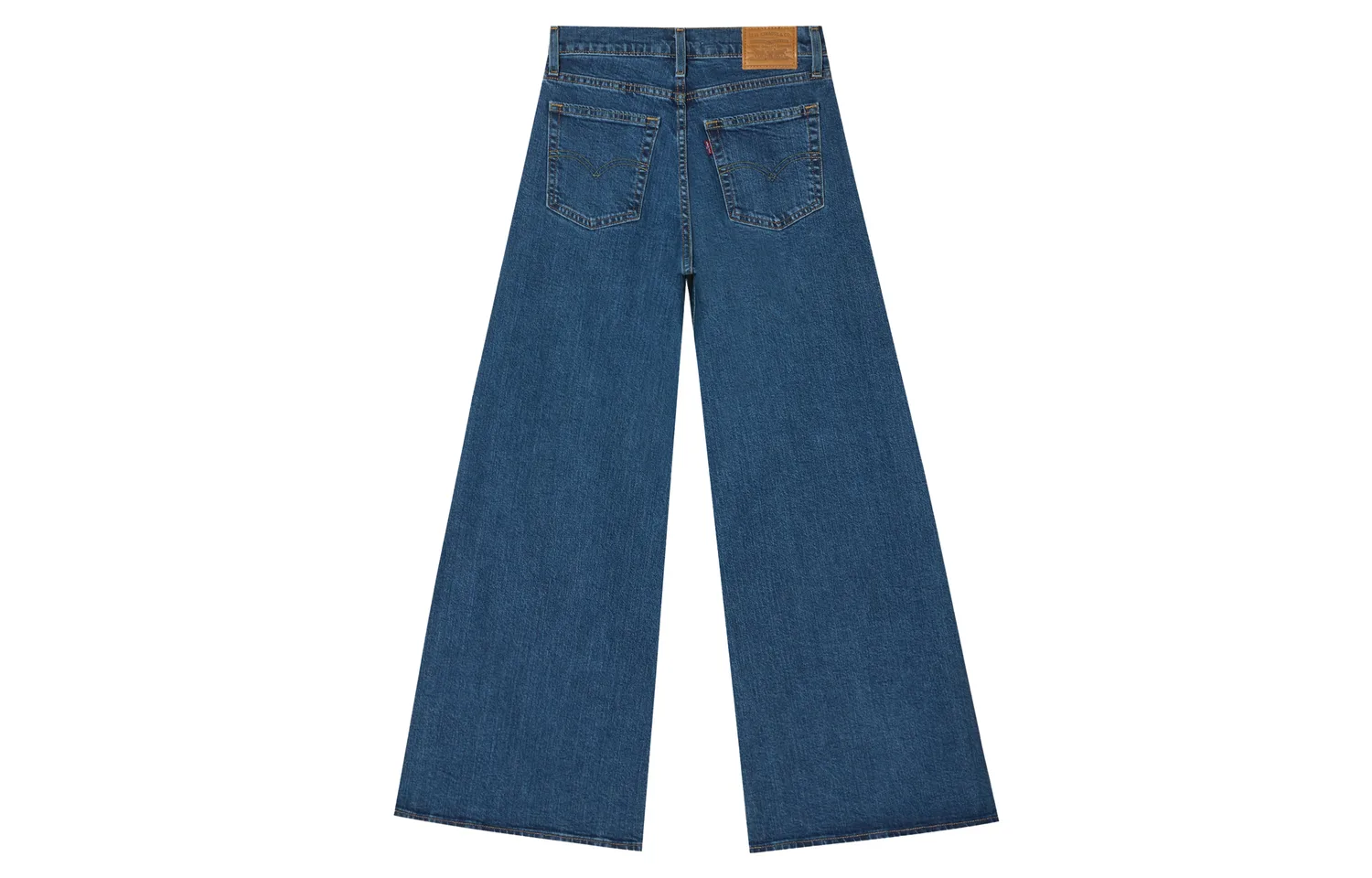 Levis Джинсы женские Medium Blue умеренно широкие — фото 3