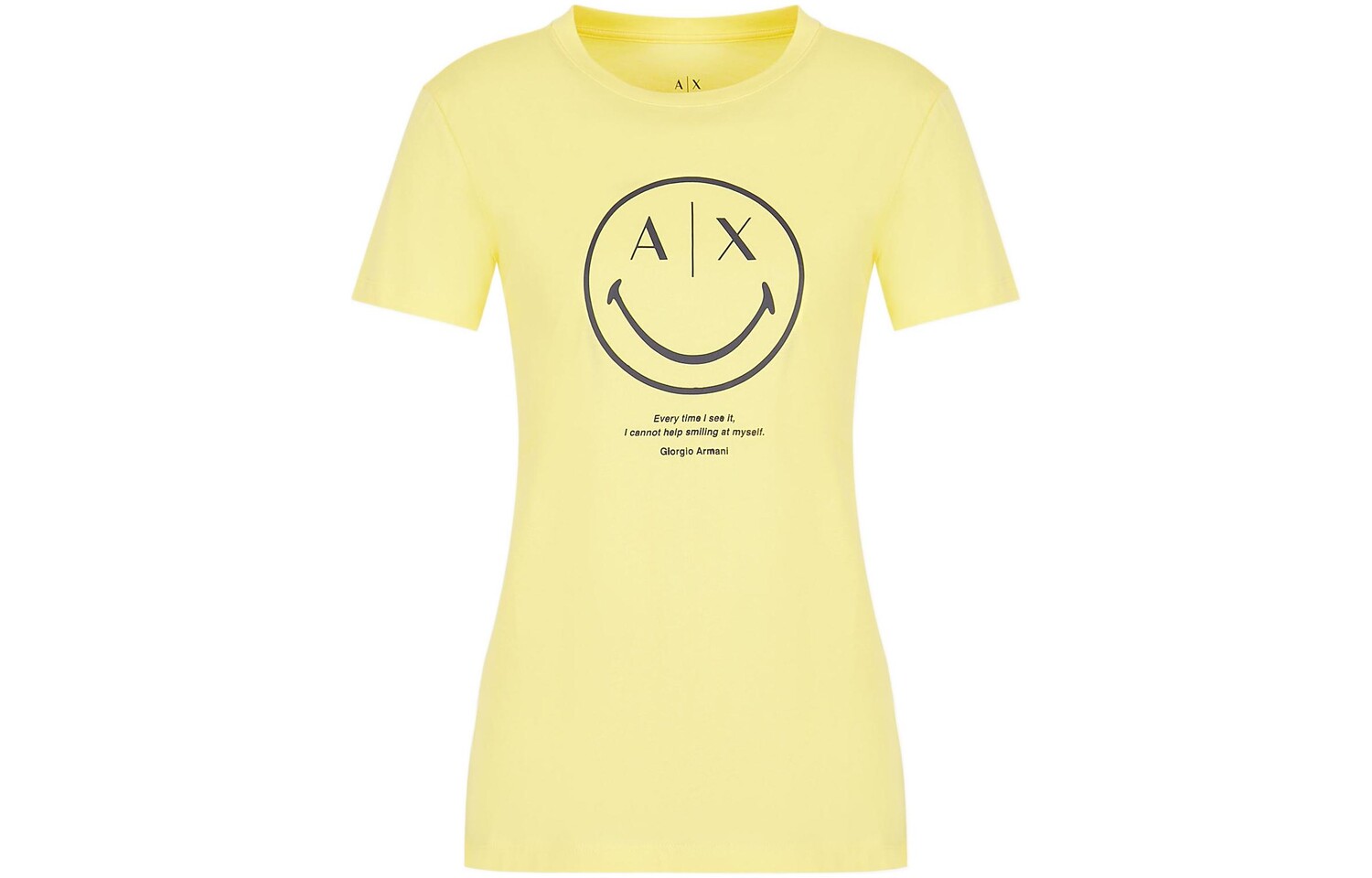 

Футболка Smileyworld X SmileyWorld женская желтая Armani Exchange