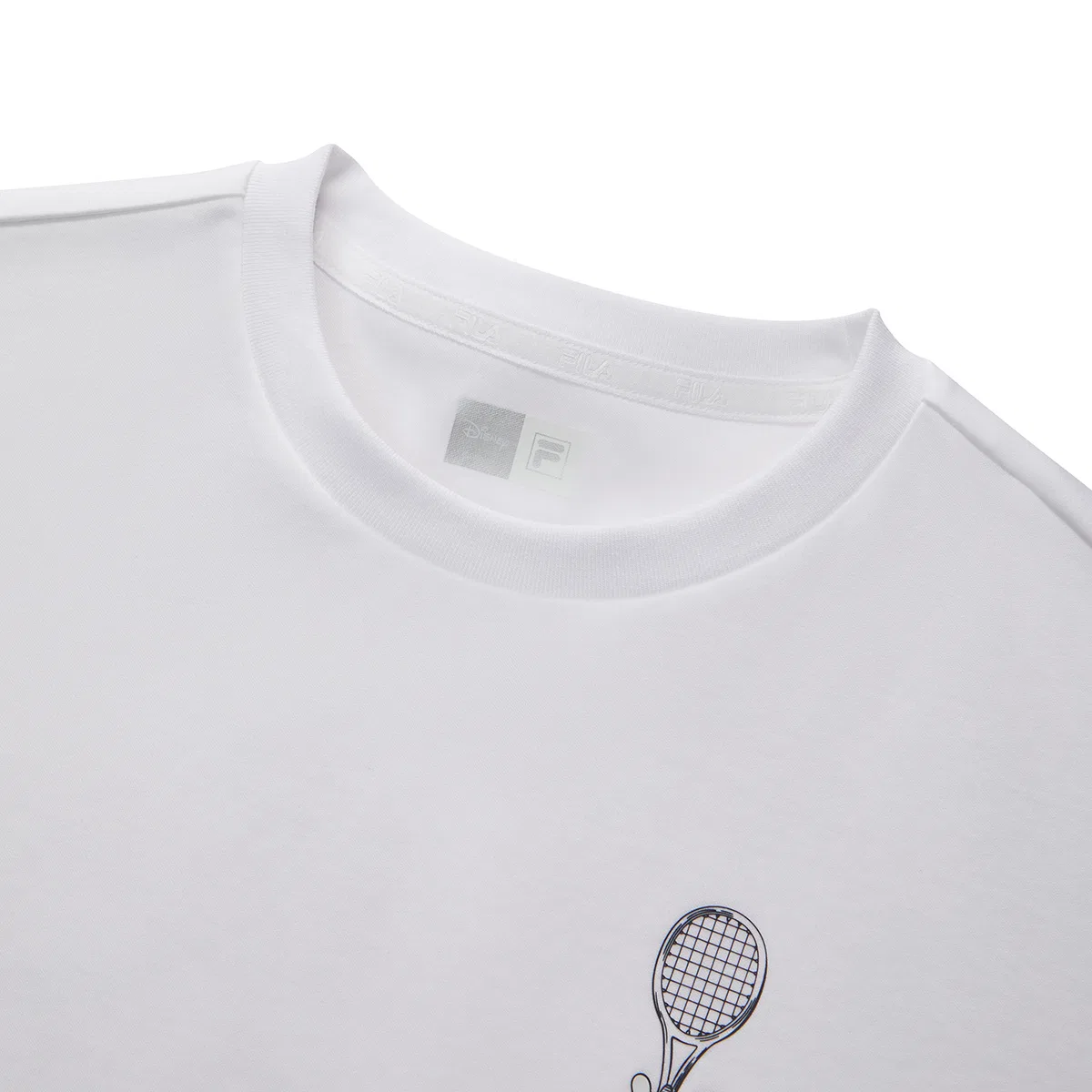 Футболка Crew Neck FILA KIDS белый — фото 4