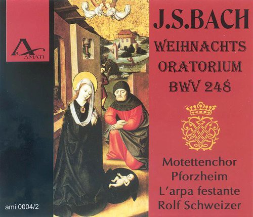 

CD диск Bachj.S. / Schweizer: Christmas Oratorio