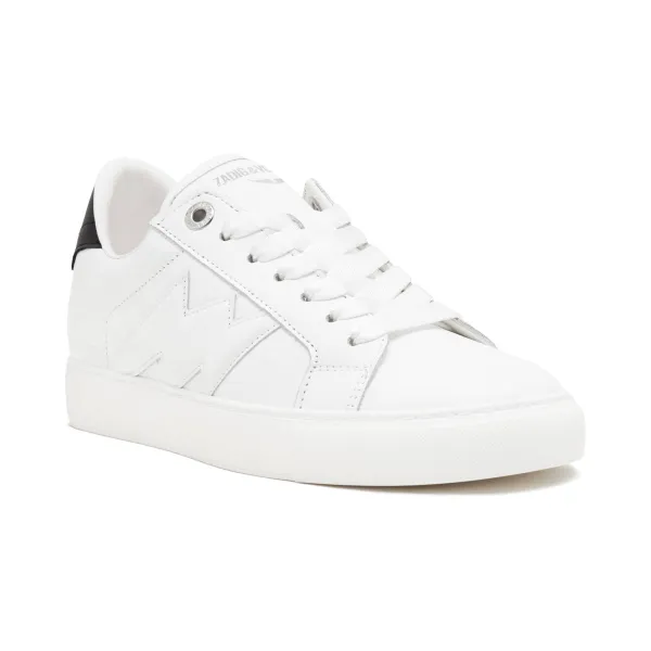 

Кожаные кроссовки Zadig&Voltaire, белый