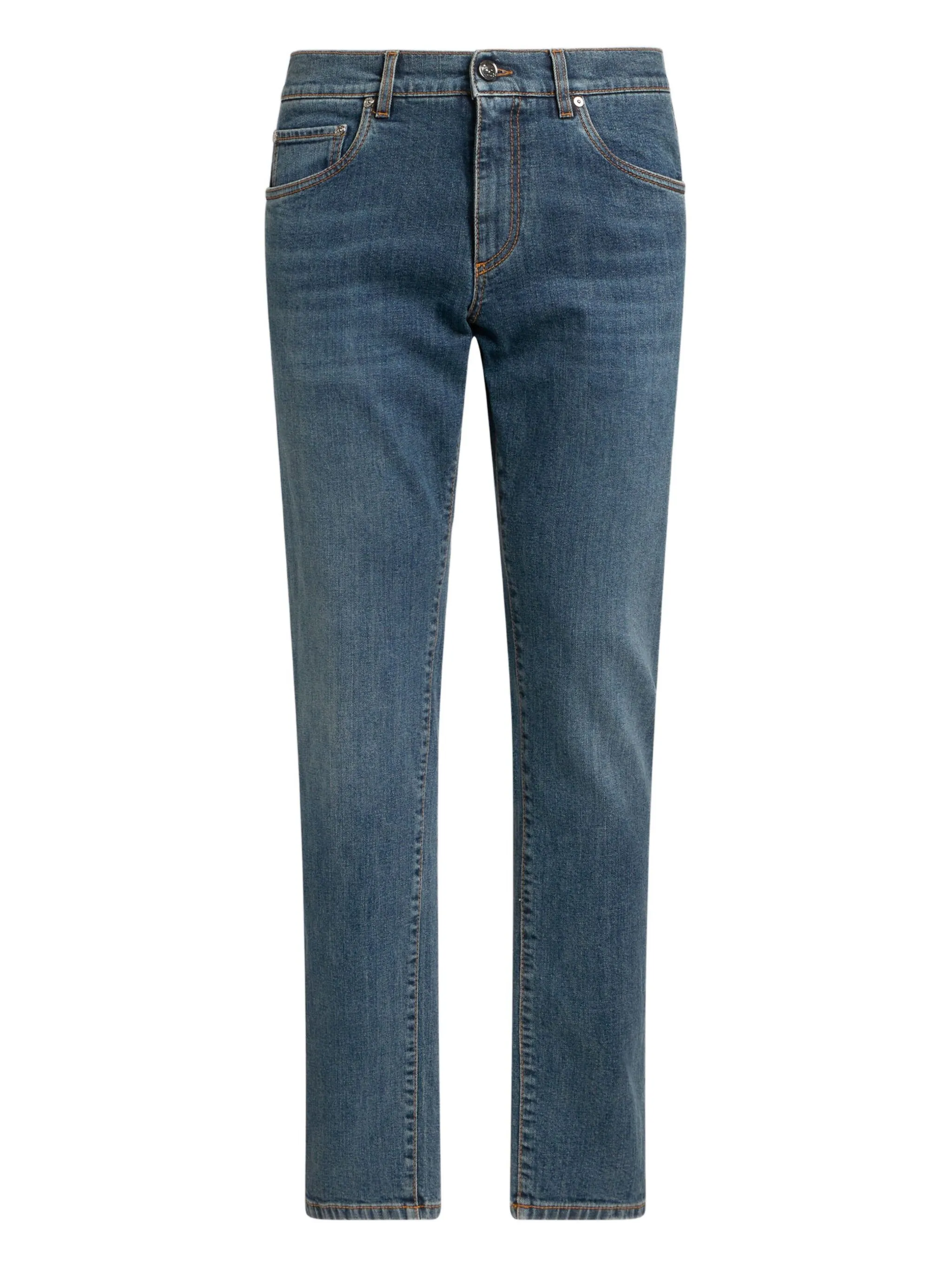 

Джинсы с вышивкой Etro, синий