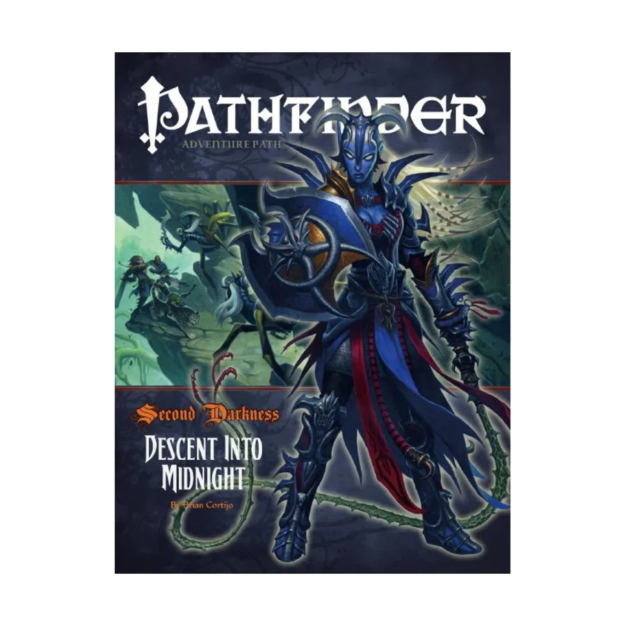 

#18 "Second Darkness #6 - Descent Into Midnight", Pathfinder Roleplaying Game (1st Edition) - Adventure Path #001 - #030, мягкая обложка