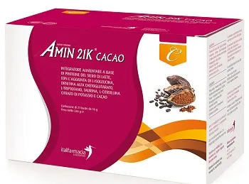 

Amin 21K со вкусом какао, 21 пакетик, добавка для похудения Italfarmacia