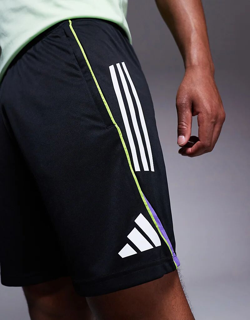 Футболка adidas Football Tiro 25 черно-белого цвета Adidas Performance — фото 3