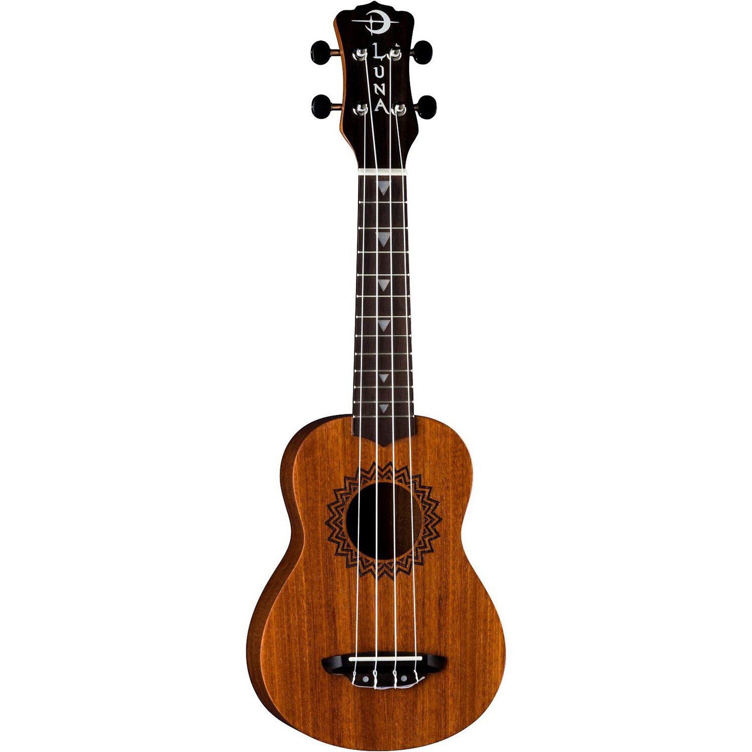 

Гитары Luna сопрано винтажные из красного дерева укулеле натуральные Luna Guitars