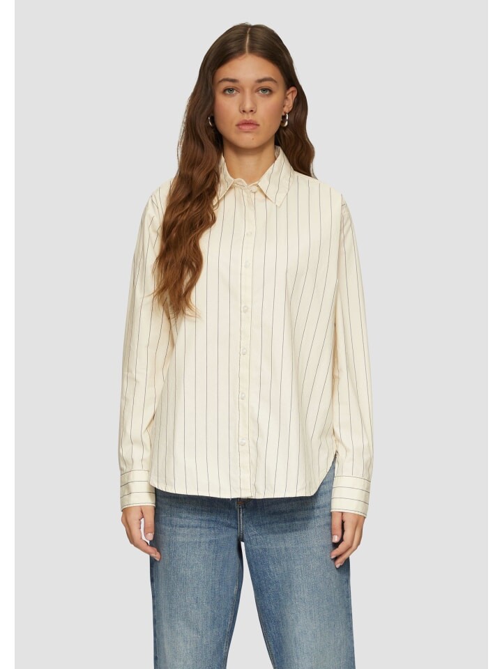

Блуза QS Bluse langarm, кремовый