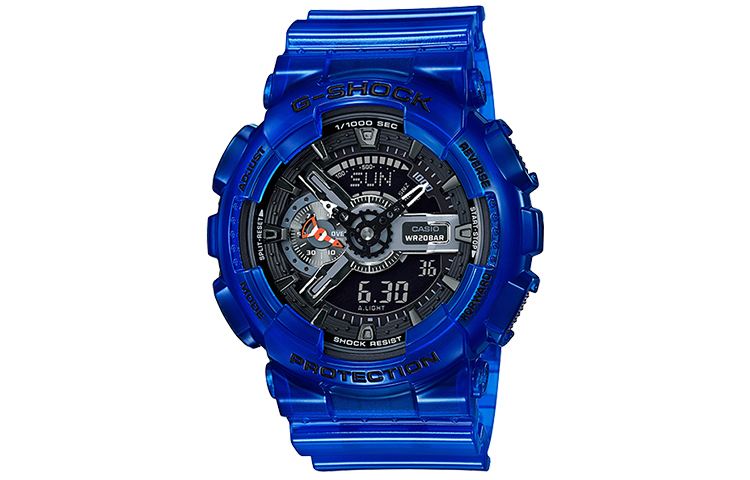 

CASIO Часы Quartz Movement Resin Strap Watch Men's Watch Black Dial