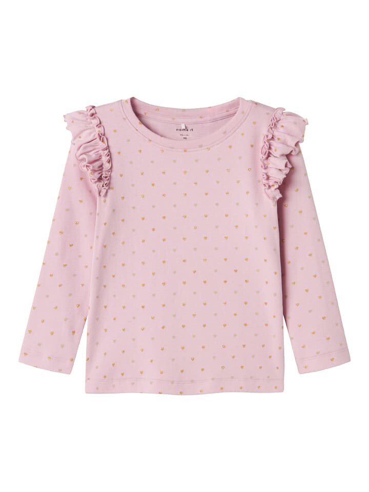 

Лонгслив name it Longsleeve, розовый