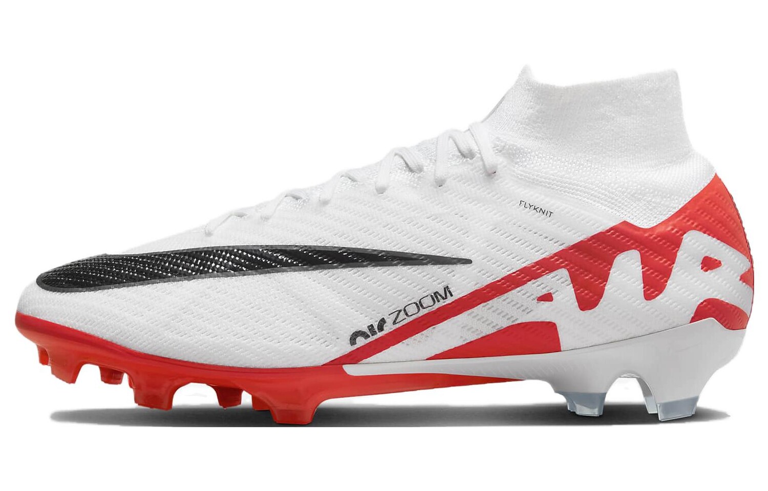 Nike Mercurial Superfly 9 Футбольные бутсы унисекс, Черный/Белый/Красный