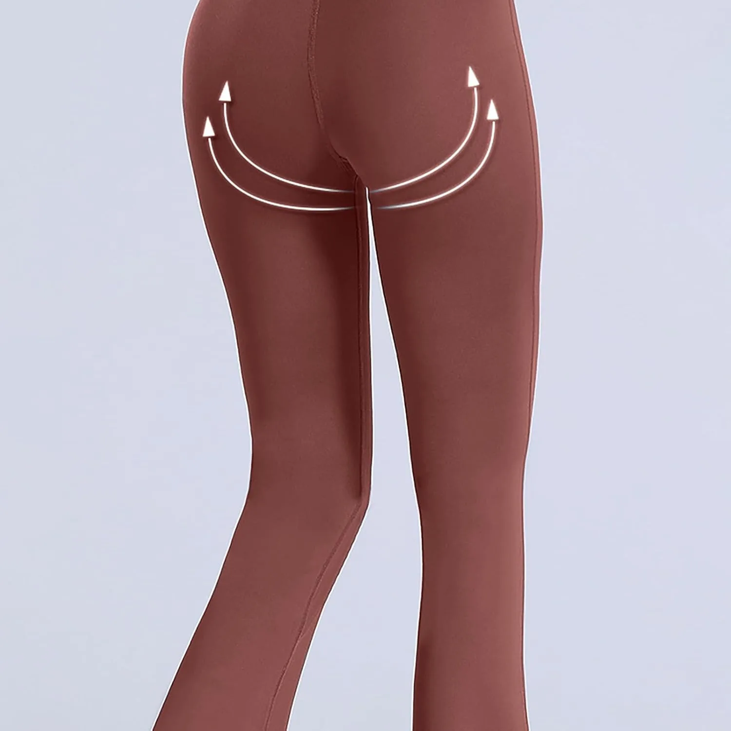 Женские леггинсы Flare Leggings с высокой талией для контроля живота — фото 2