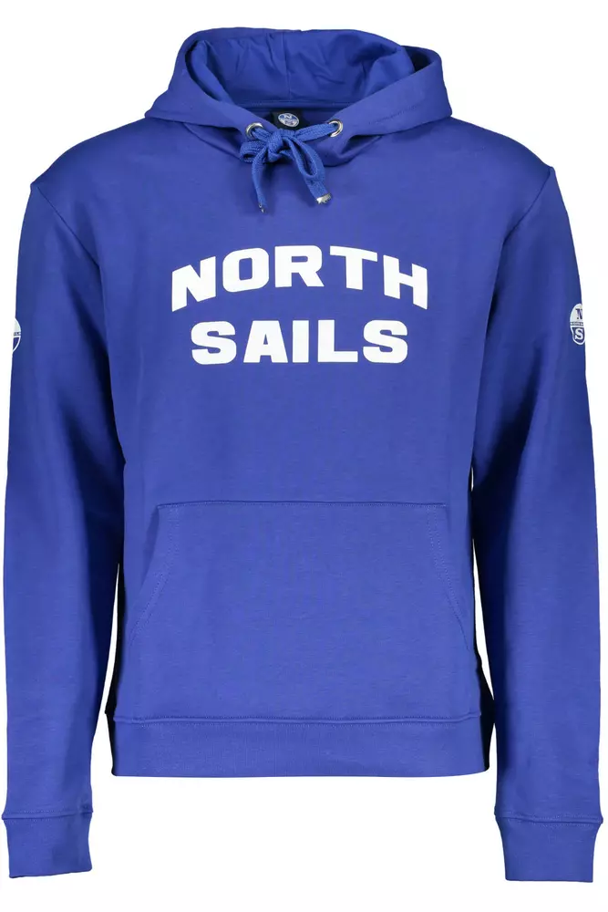 

Синий хлопковый мужской свитер North Sails