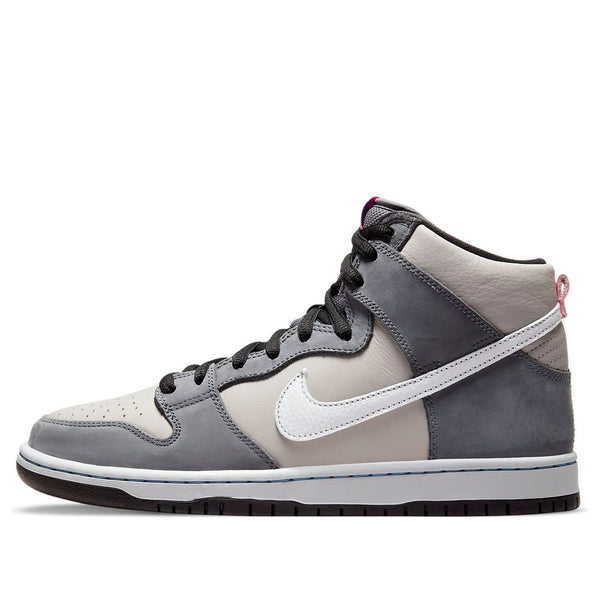 

Кроссовки sb dunk high pro Nike, серый