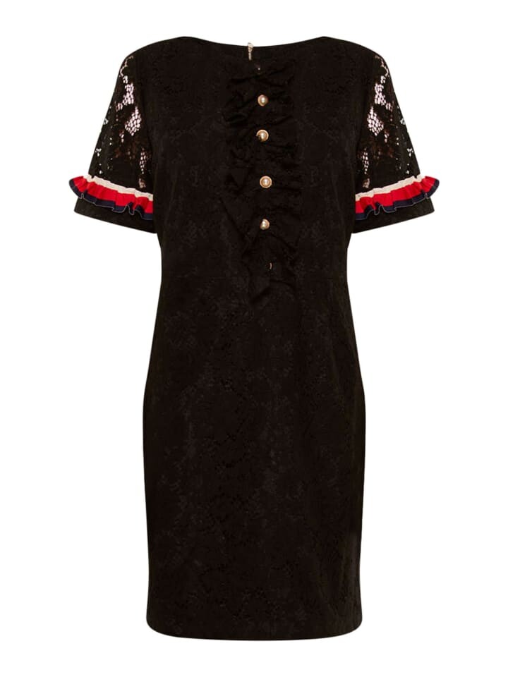 

Длинное платье TOOCHE knielanges Sommer Chic Marine, черный