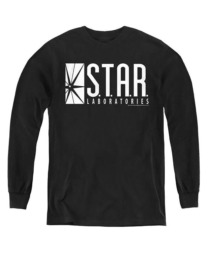 

Мальчики The Youth Star Длинные рукава Толстовка Flash, черный