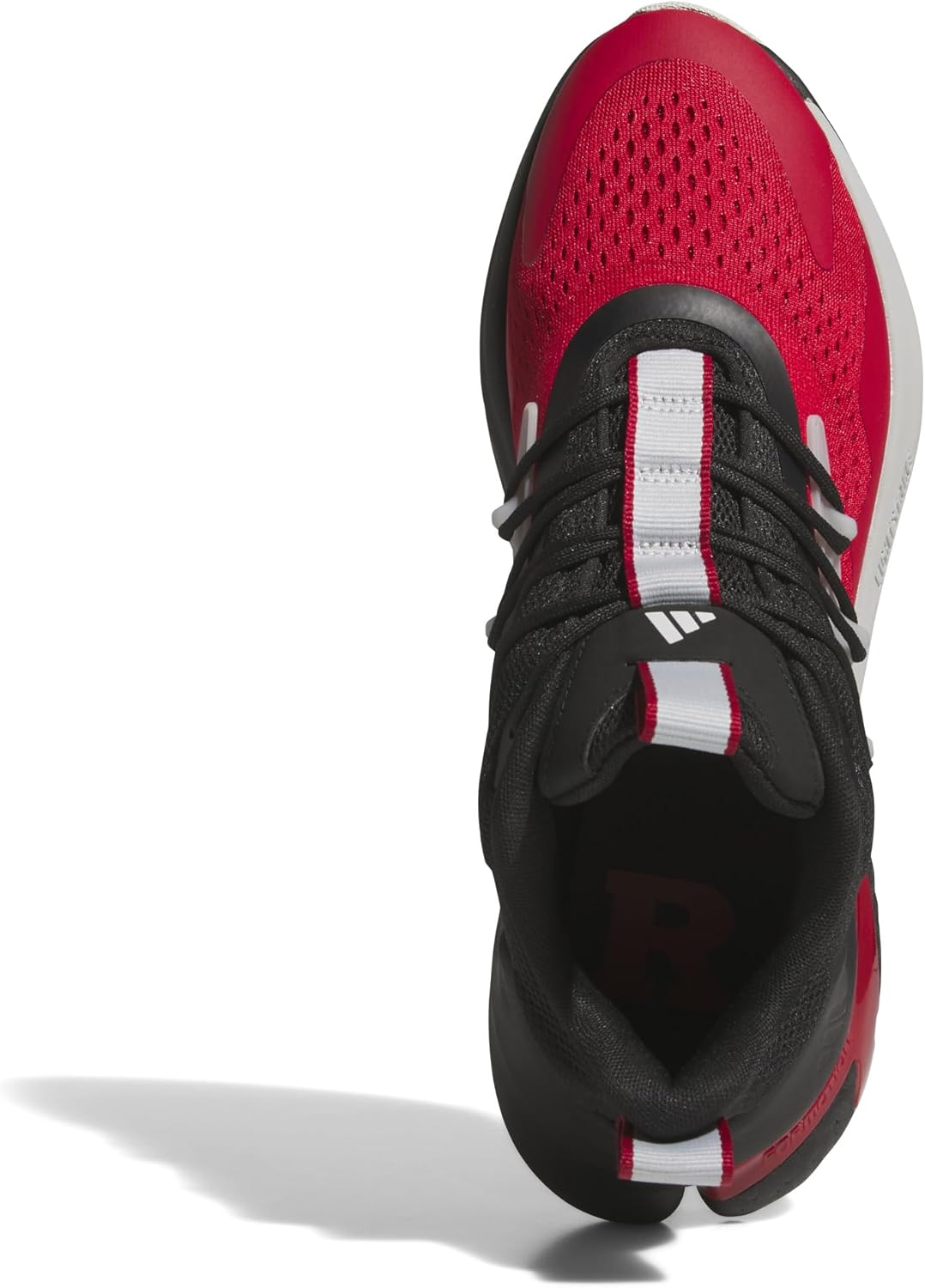 Кроссовки Adidas Унисекс-взрослые NCAA 25/26 Team Alphaboost V2, черный/красный/серый — фото 3