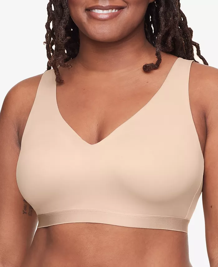 

Бюстгальтер Warners Cloud 9 Super Soft, Smooth Invisible Look Wireless Lightly Lined Comfort Bra RM1041A Warner's, коричневый/бежевый