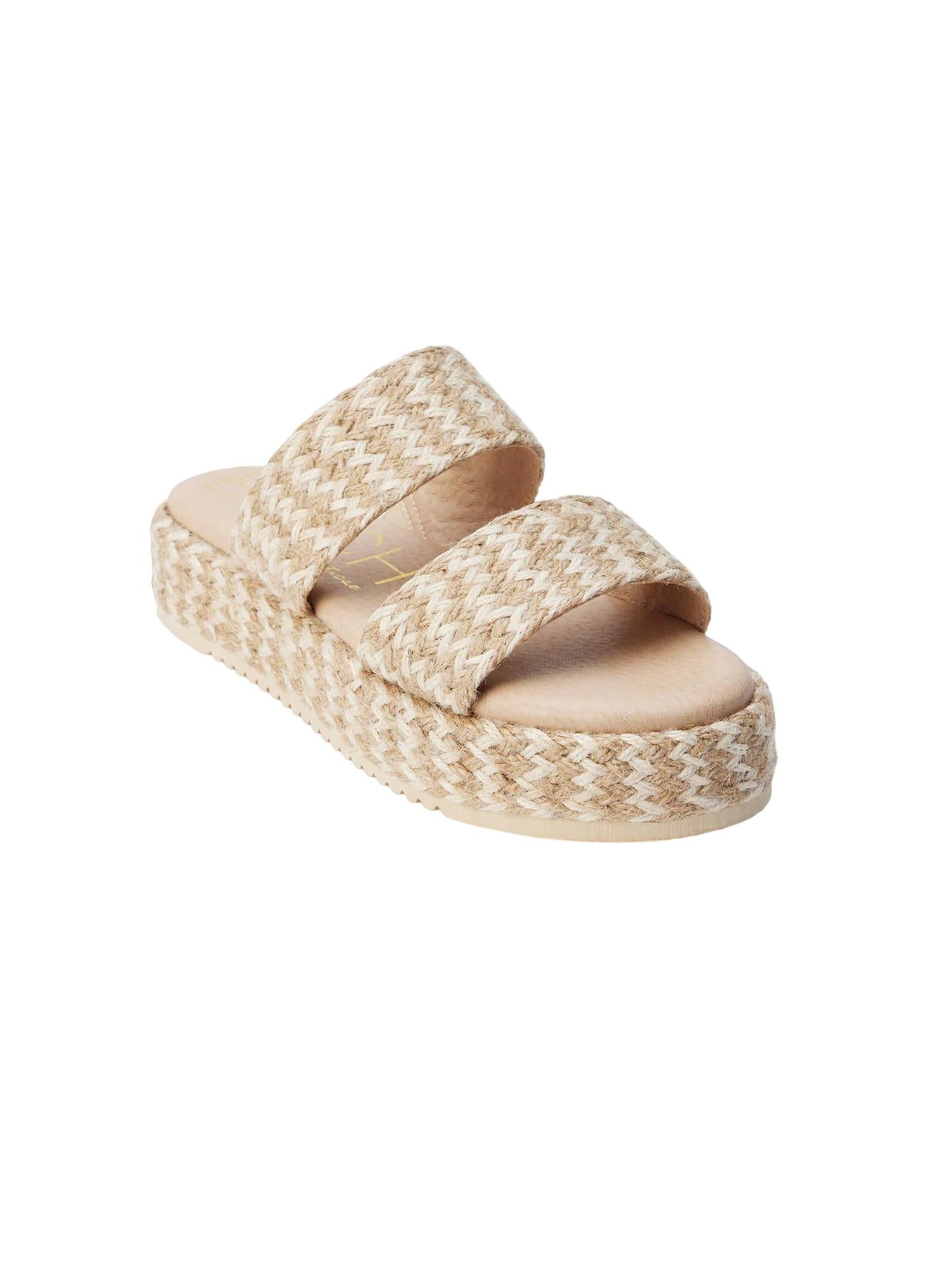 Женские босоножки Borderline Platform Sandal в цвете Natural Multi Matisse