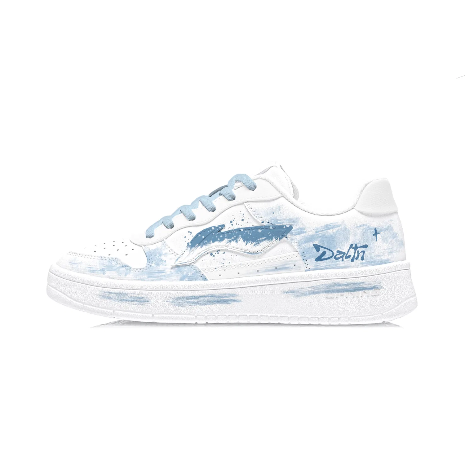 Кроссовки скейтбордические Li-Ning Floating Boat Cloud Tide сине-белые — фото 3