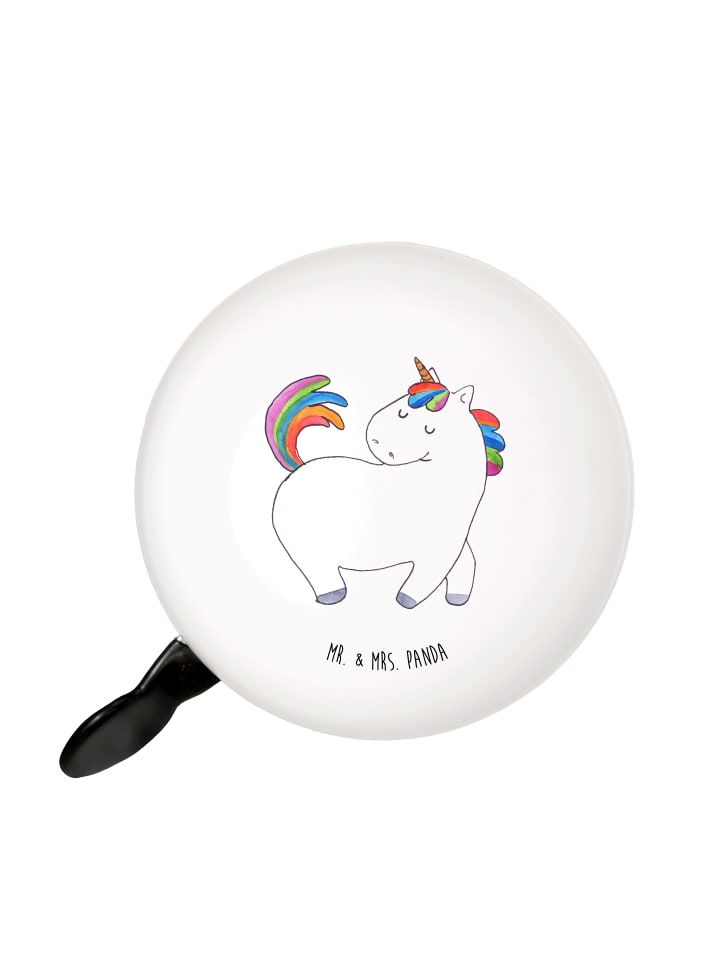 

Mr. & Mrs. Panda Велосипедный звонок, единорог, вышагивающий, без слогана, белого цвета