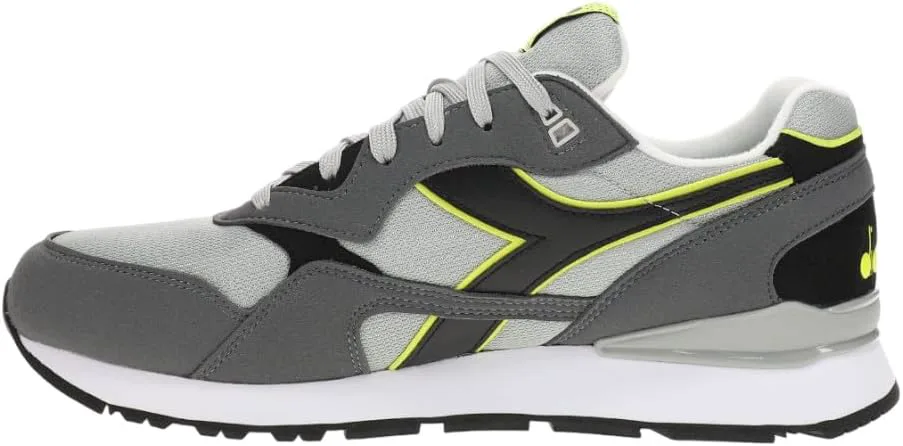 Мужские кроссовки Diadora N.92 на шнуровке, повседневные - зеленые, зеленый — фото 3